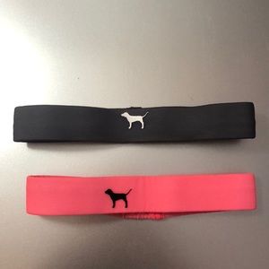 Pink VS headbands